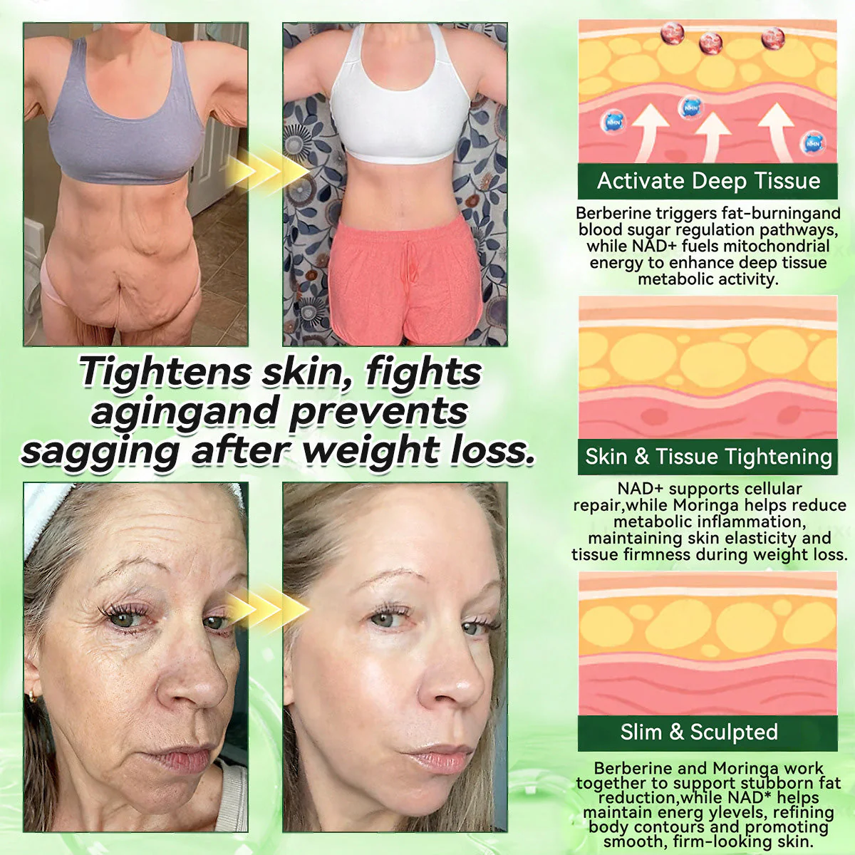 🔥 Online Pharmacy | Purelora® Moringa Berberine × NAD⁺ 10-in-1 Nano Microneedle Patch (Just once daily, visible changes in 7 days) ✅ Supports weight management, loose skin, diabetes care, sleep apnea, joint comfort, and more - Image 5